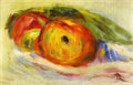 Pierre Auguste Renoir two apples Art A4 Photo Print