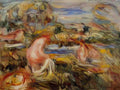 Pierre Auguste Renoir two bathers in a landscape 1919 Art A4 Photo Print