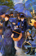 Pierre Auguste Renoir umbrellas 1886 Art A4 Photo Print