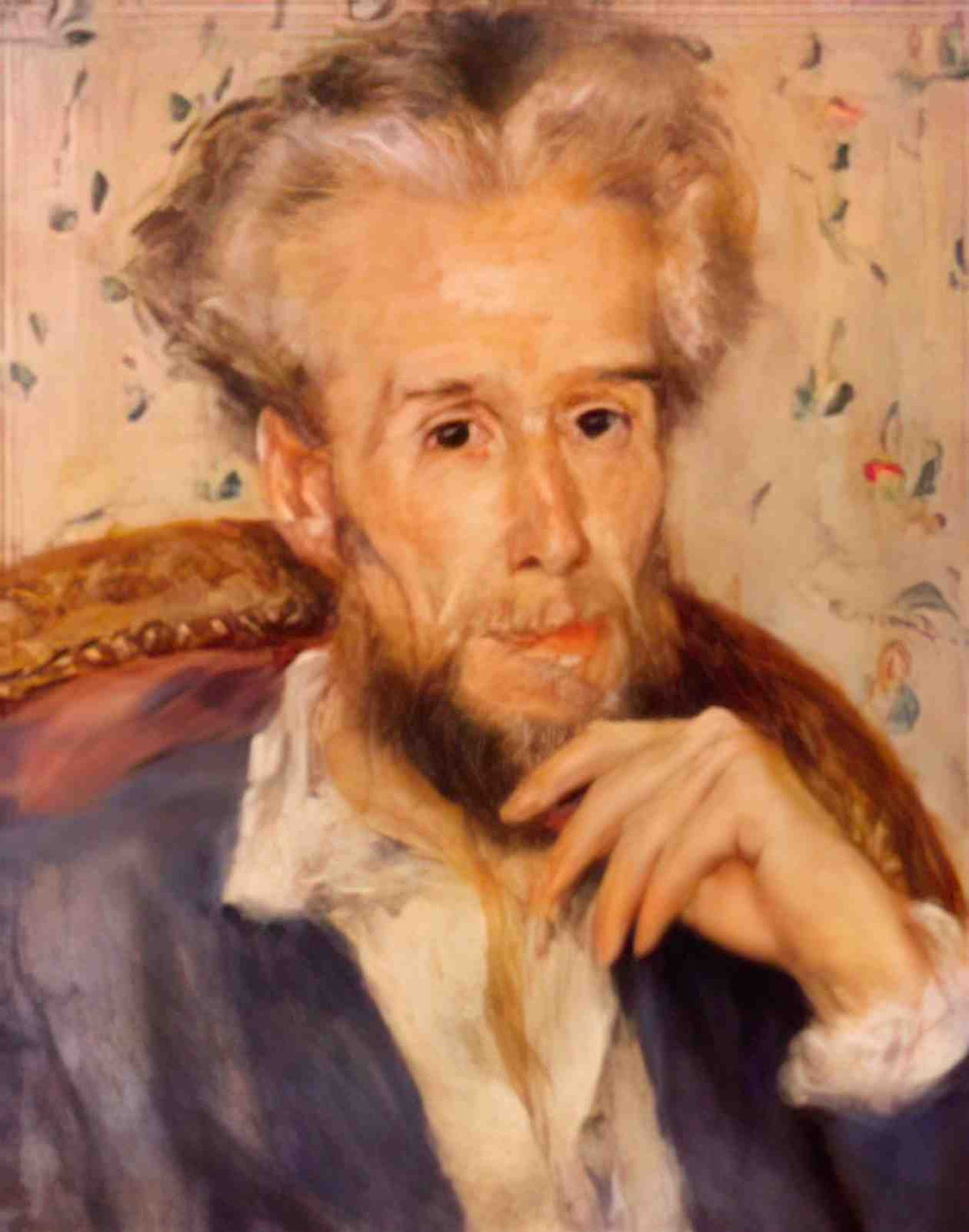 Pierre Auguste Renoir victor chocquet 1876 Art A4 Photo Print