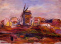 Pierre Auguste Renoir windmill Art A4 Photo Print