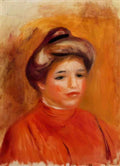 Pierre Auguste Renoir woman s head 1 Art A4 Photo Print
