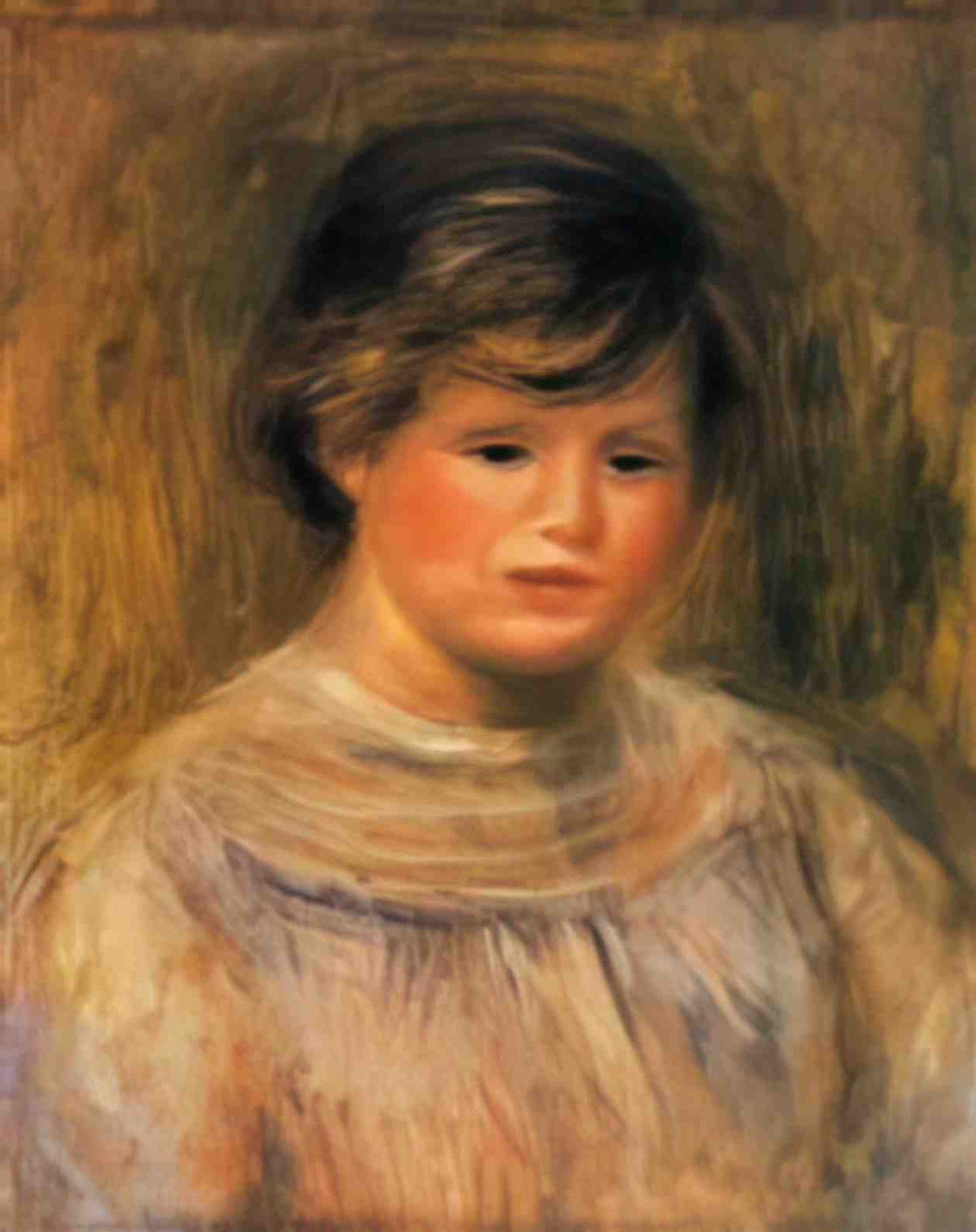 Pierre Auguste Renoir woman s head 6 Art A4 Photo Print