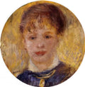 Pierre Auguste Renoir woman s head Art A4 Photo Print