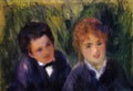 Pierre Auguste Renoir young man and young woman Art A4 Photo Print