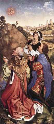 Pierre Bladelin Triptych right panel A4 Photo Print