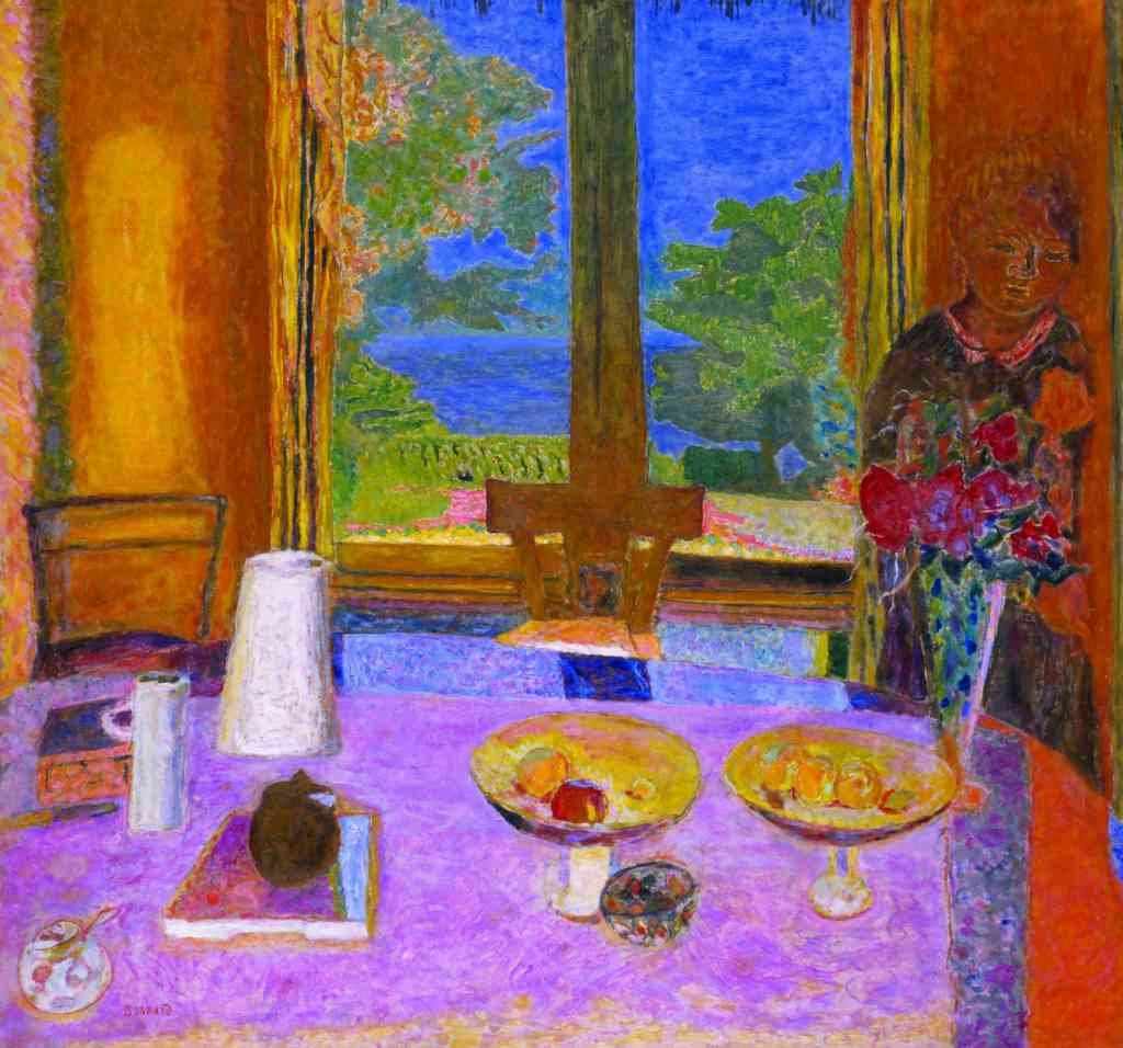 Pierre Bonnard Large Dining Room Overlooking The Garden Modernism A4 Photo Print