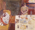 Pierre Bonnard before dinner 1924 Art A4 Photo Print