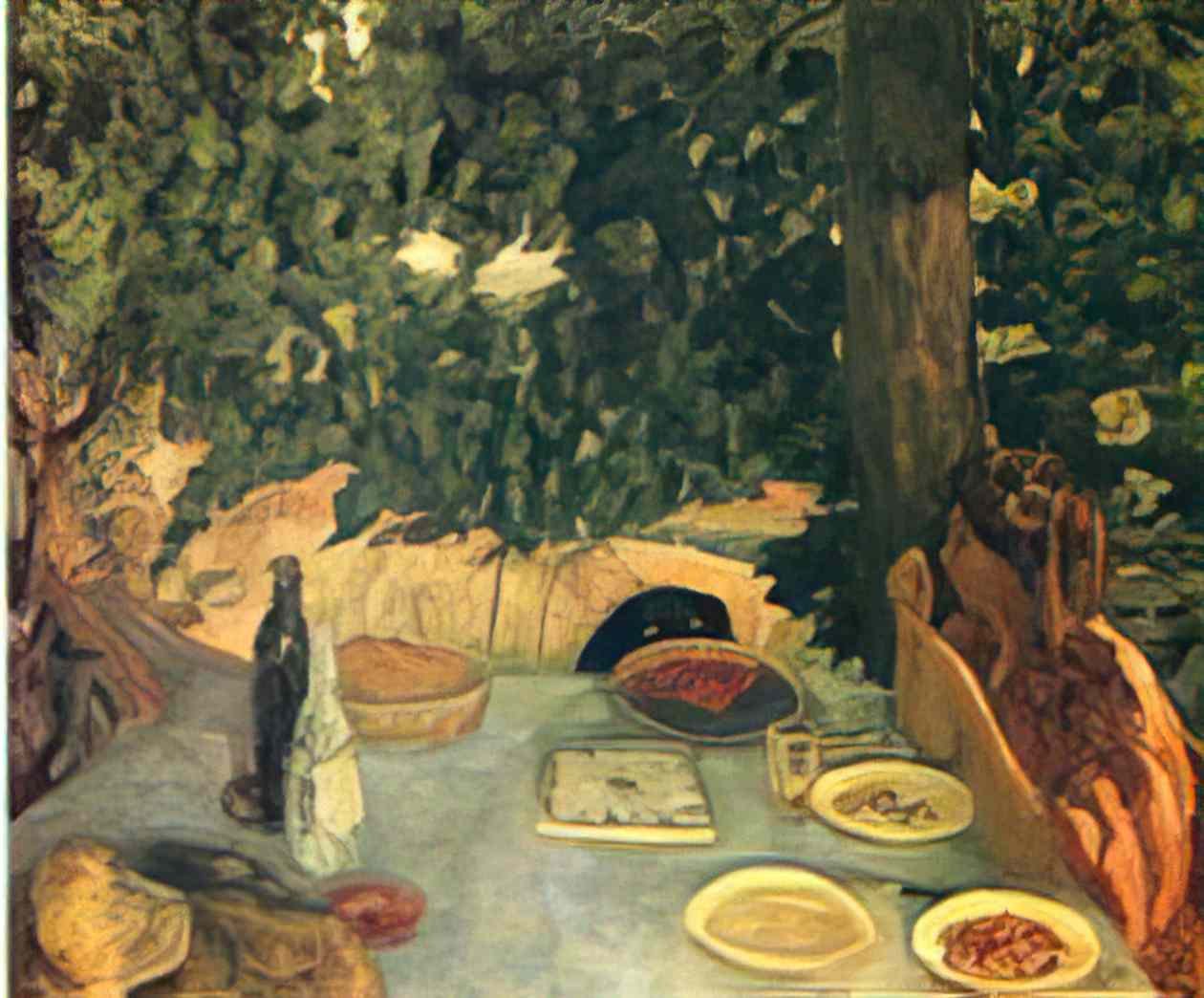 Pierre Bonnard cherry pie 1908 Art A4 Photo Print