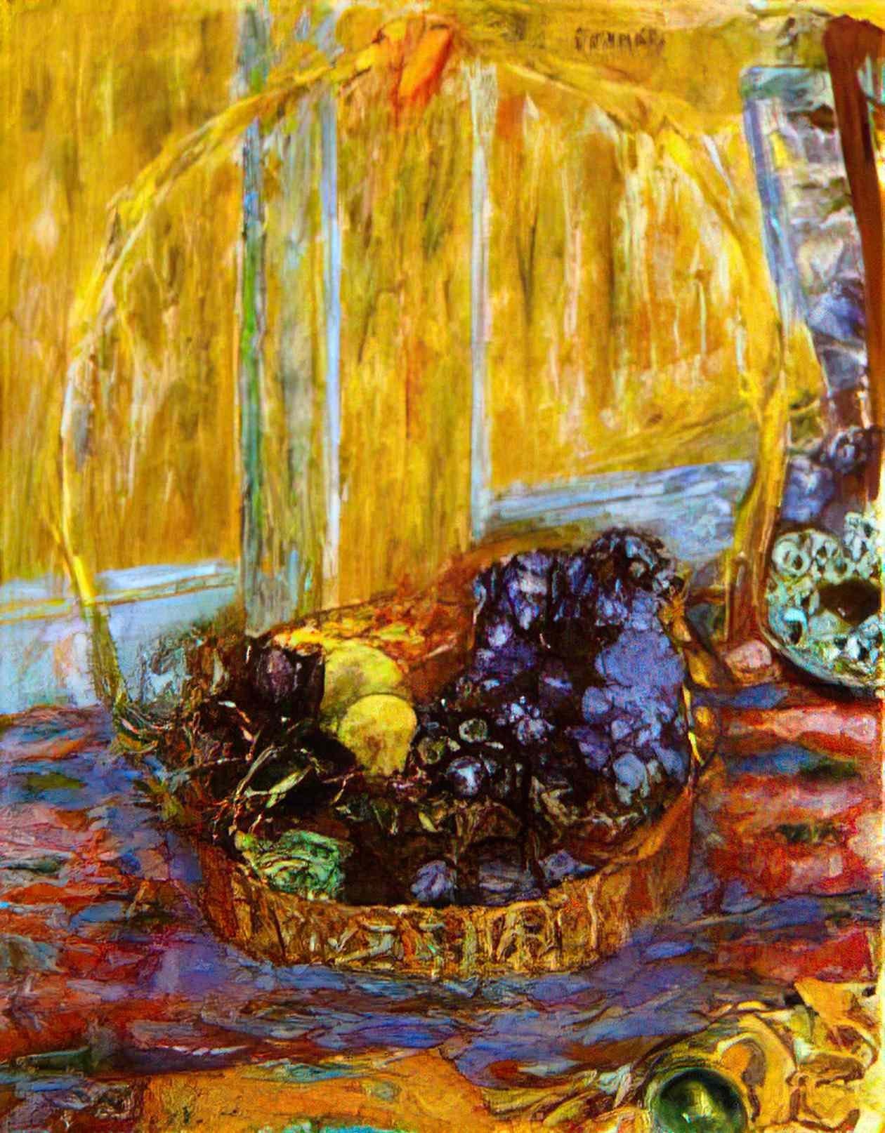 Pierre Bonnard fruit basket Art A4 Photo Print