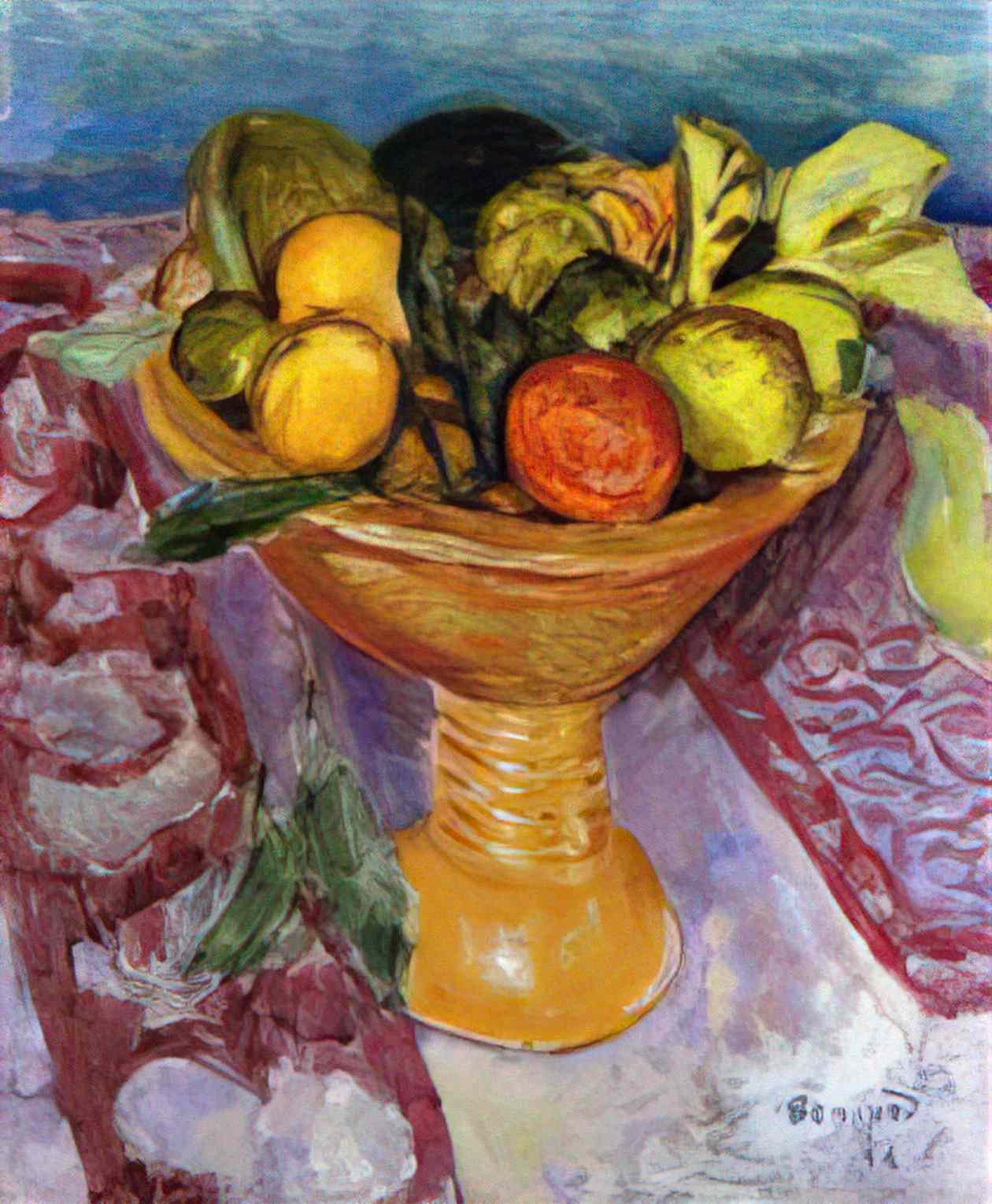 Pierre Bonnard fruit bowl 1914 Art A4 Photo Print