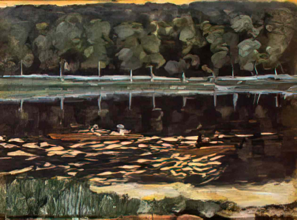 Pierre Bonnard going rowing 1905 Art A4 Photo Print