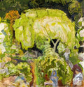 Pierre Bonnard landscape with three figures and willow 1912 Art A4 Photo Print