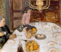 Pierre Bonnard lunch at le grand lamps 1899 Art A4 Photo Print