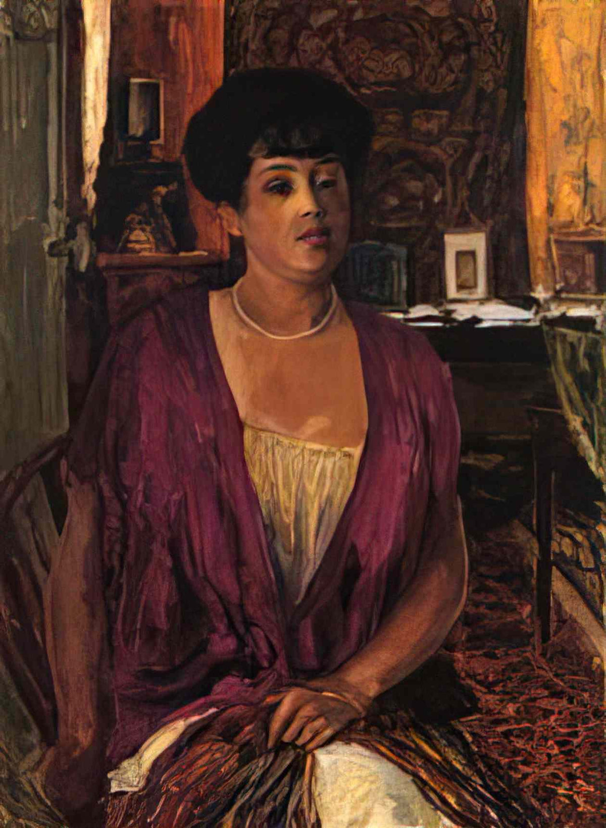 Pierre Bonnard madame claude anet 1910 Art A4 Photo Print