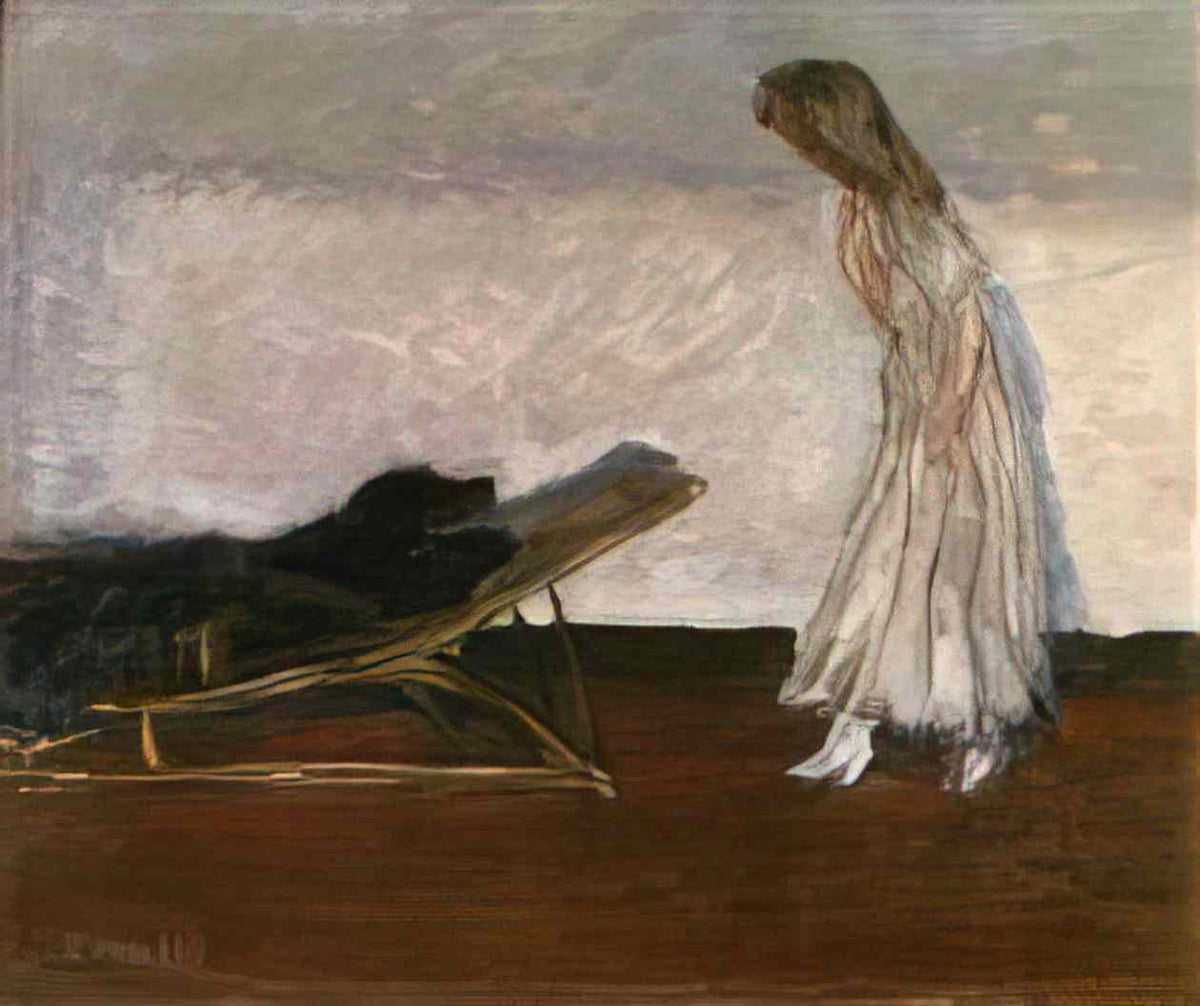 Pierre Bonnard marthe and the dog black 1905 Art A4 Photo Print