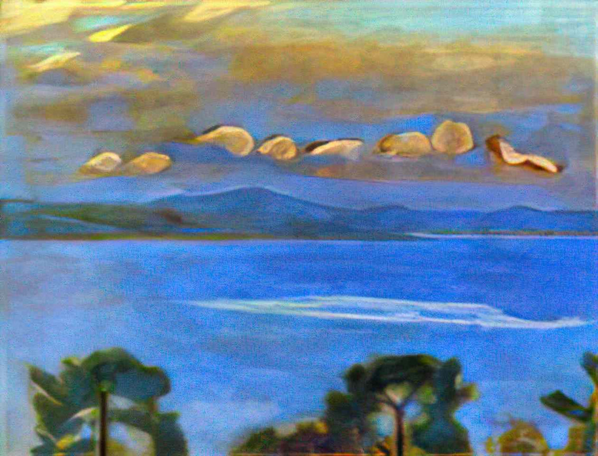 Pierre Bonnard night landscape 1912(1) Art A4 Photo Print