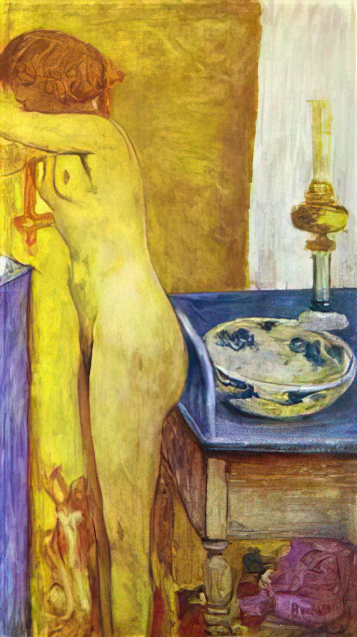 Pierre Bonnard nude at the toilet table 1925 Art A4 Photo Print