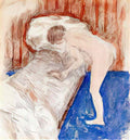 Pierre Bonnard nude in an interior Art A4 Photo Print