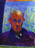 Pierre Bonnard self portrait 1942 Art A4 Photo Print