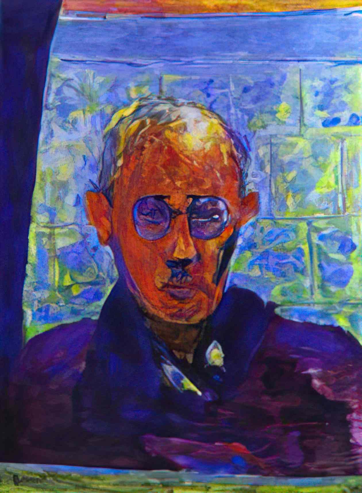 Pierre Bonnard self portrait 1942 Art A4 Photo Print