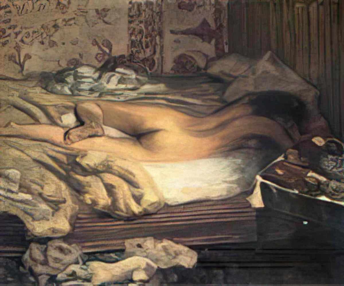 Pierre Bonnard siesta 1900 Art A4 Photo Print