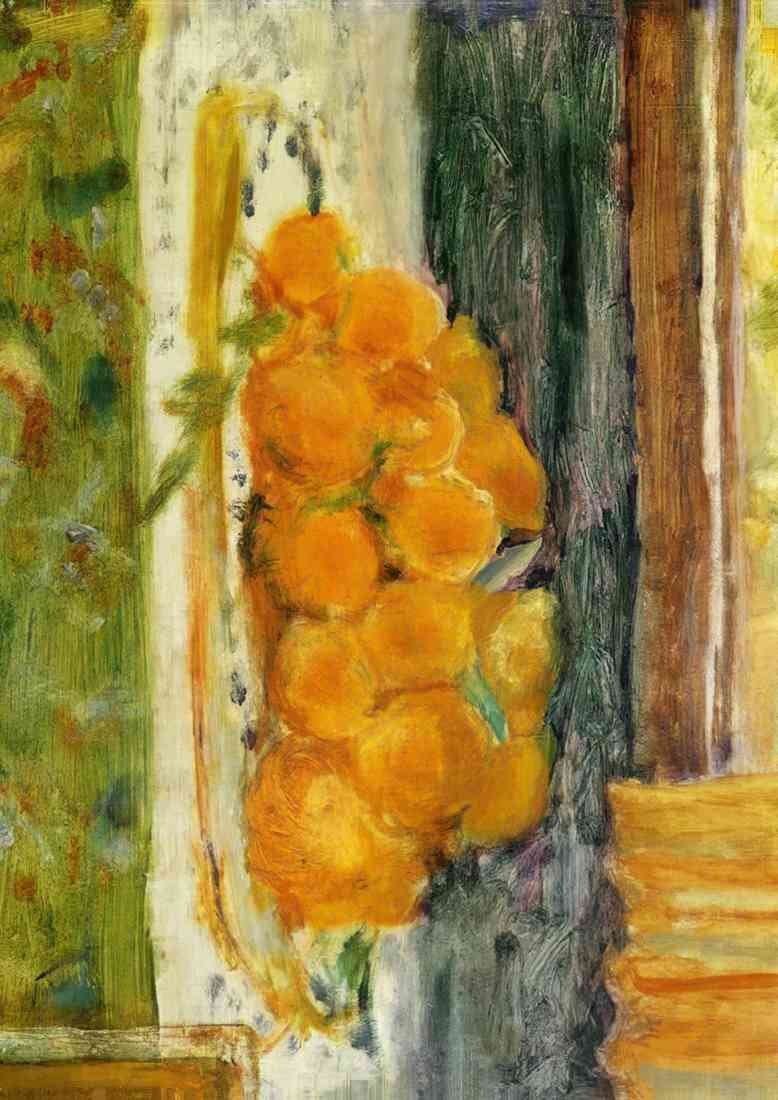 Pierre Bonnard still life with lemons CROP A4 Photo Print