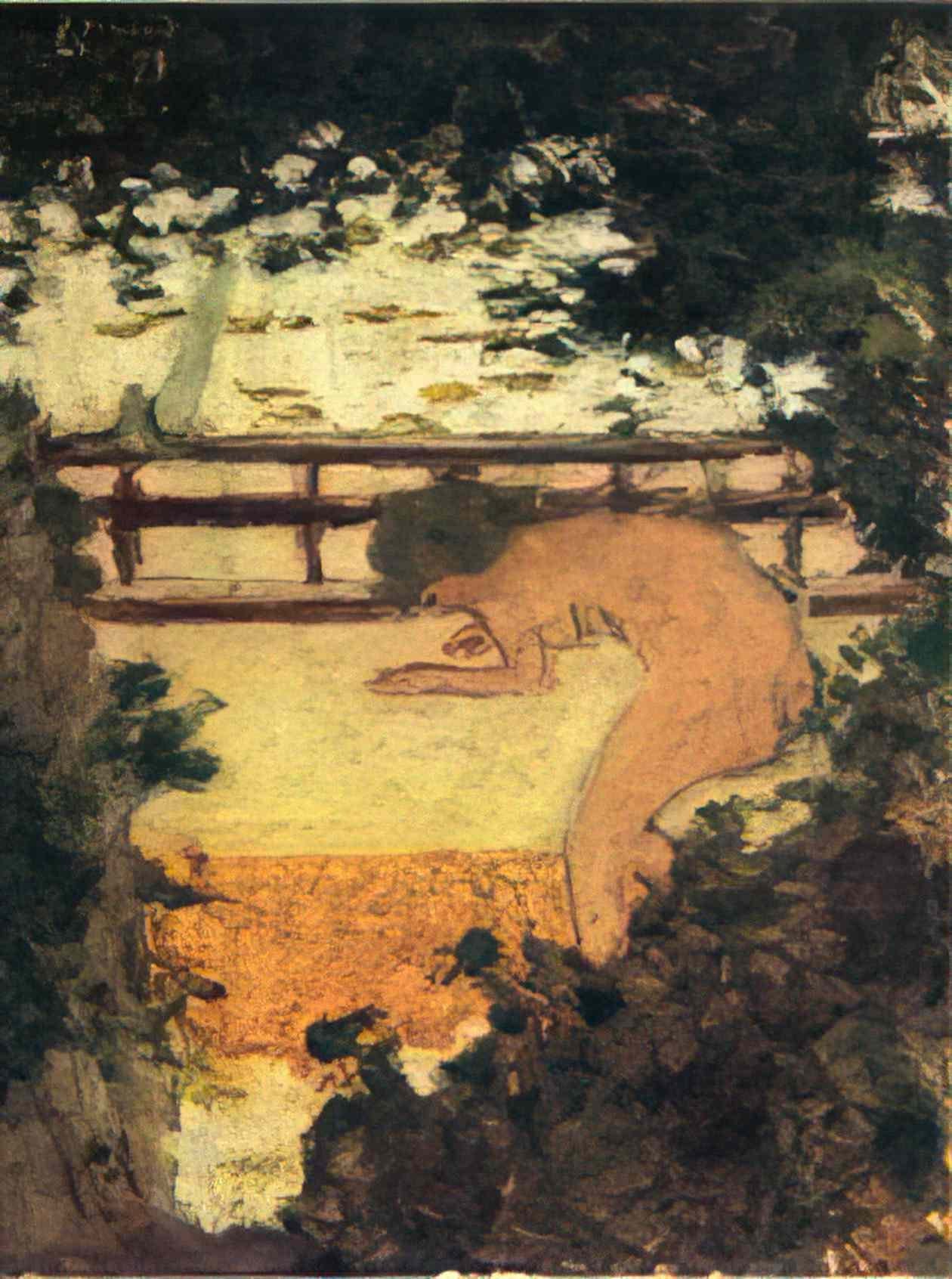 Pierre Bonnard the beach Art A4 Photo Print