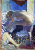 Pierre Bonnard the big blue naked 1924 Art A4 Photo Print