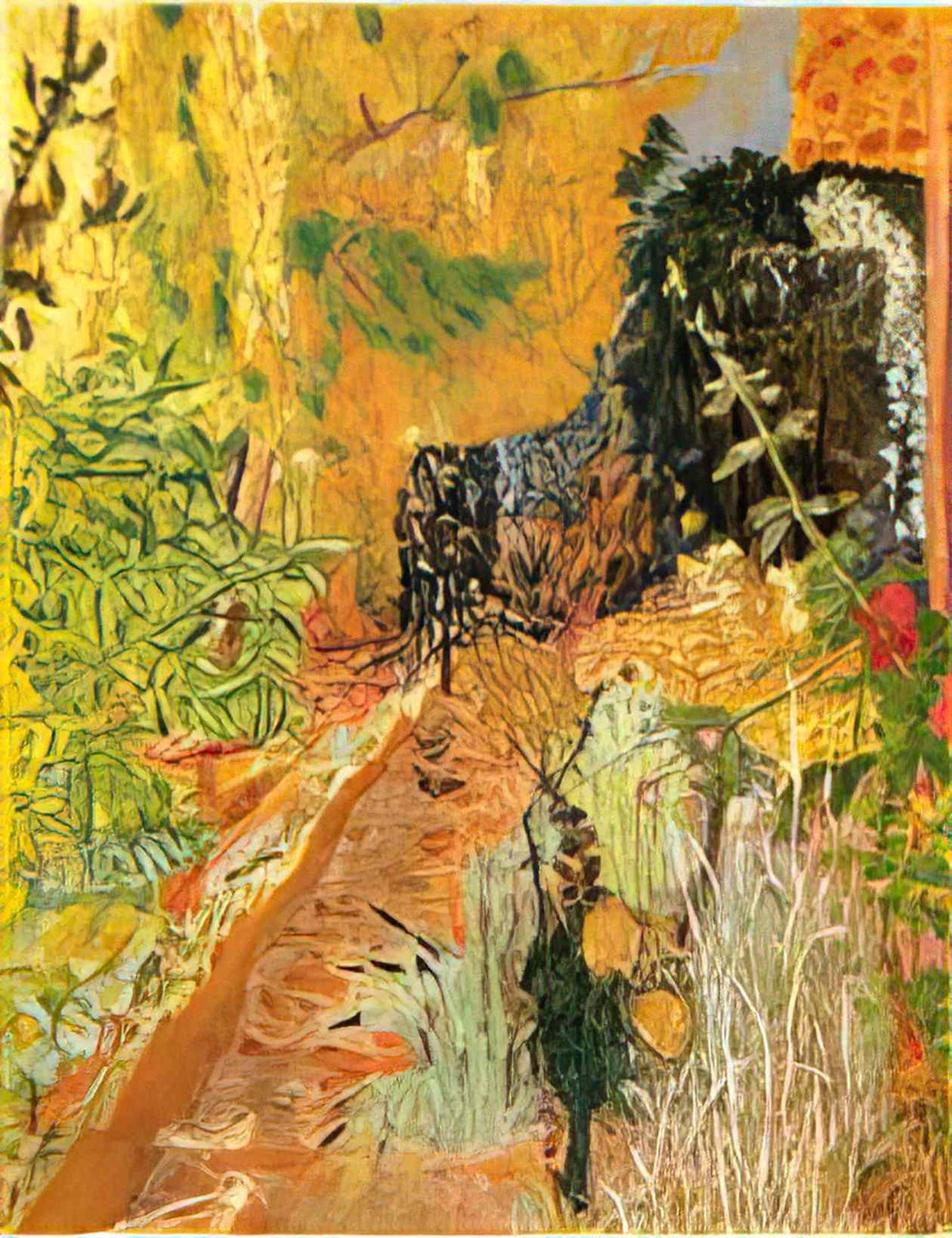 Pierre Bonnard the garden Art A4 Photo Print