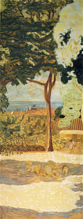 Pierre Bonnard the mediterranean centre of triptych Art A4 Photo Print