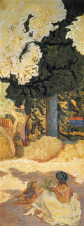 Pierre Bonnard the mediterranean triptych 1 Art A4 Photo Print