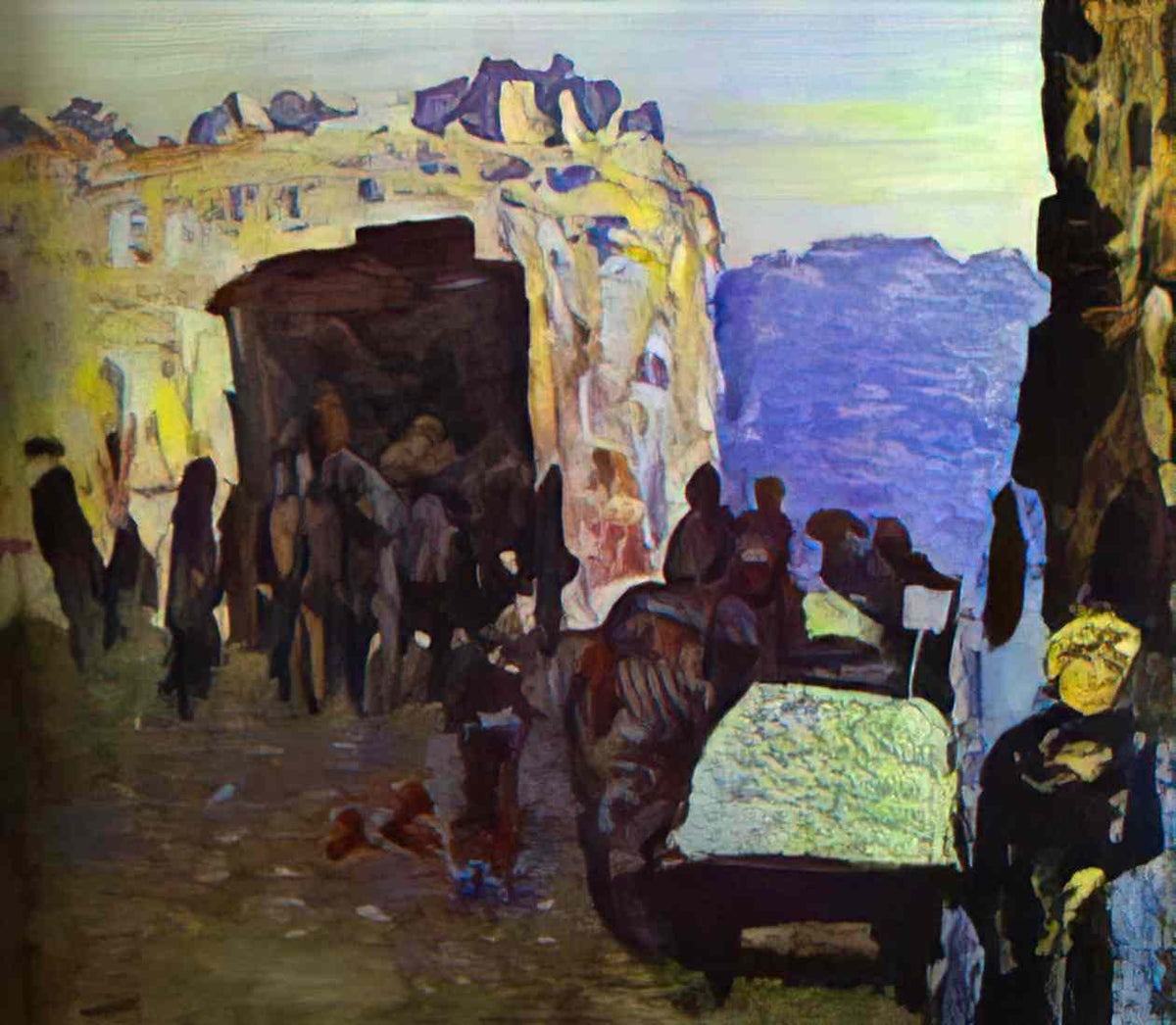 Pierre Bonnard the merchant of four seasons 1899 Art A4 Photo Print
