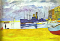 Pierre Bonnard the port in cannes 1926 Art A4 Photo Print