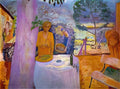 Pierre Bonnard the terrace at vernon 1939 Art A4 Photo Print