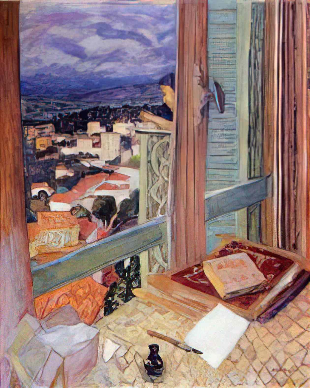 Pierre Bonnard the window 1925 Art A4 Photo Print
