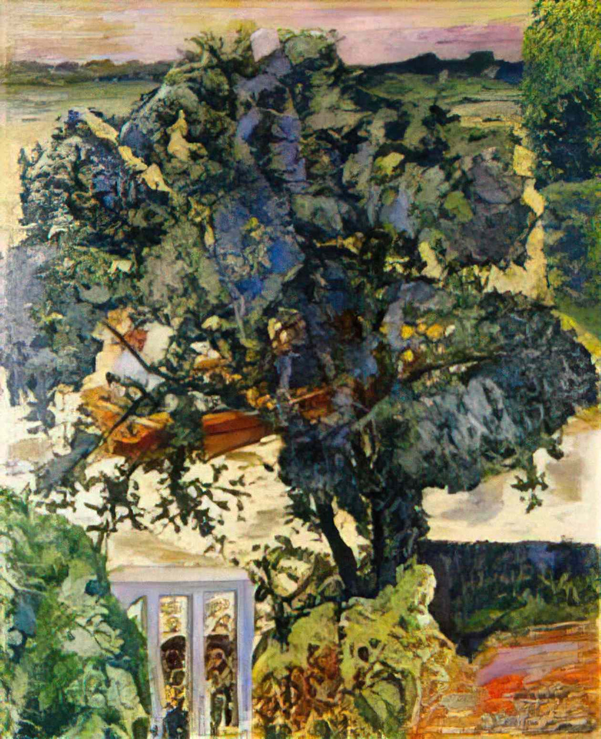 Pierre Bonnard tree by the river 1909 Art A4 Photo Print