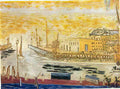 Pierre Bonnard trouville the exit to the port Art A4 Photo Print