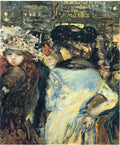 Pierre Bonnard two elegant place de clichy 1905 Art A4 Photo Print