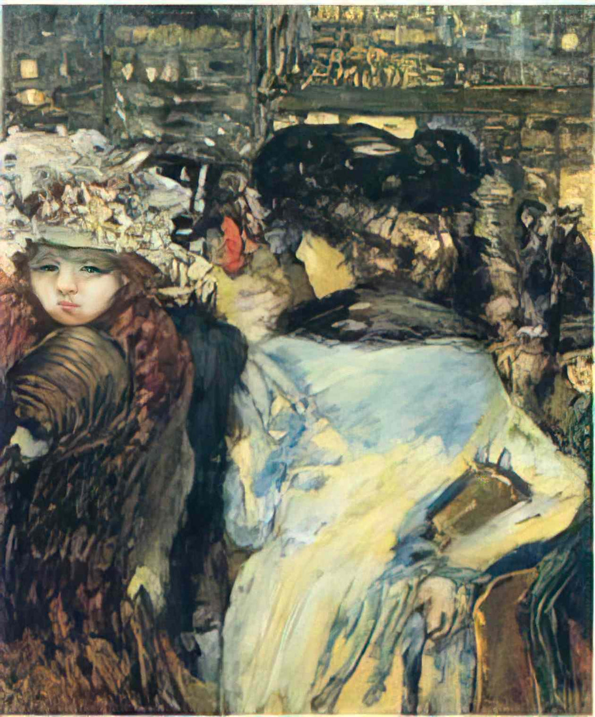 Pierre Bonnard two elegant place de clichy 1905 Art A4 Photo Print