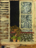 Pierre Bonnard woman at her window Art A4 Photo Print