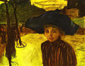 Pierre Bonnard woman in a blue hat 1908 Art A4 Photo Print