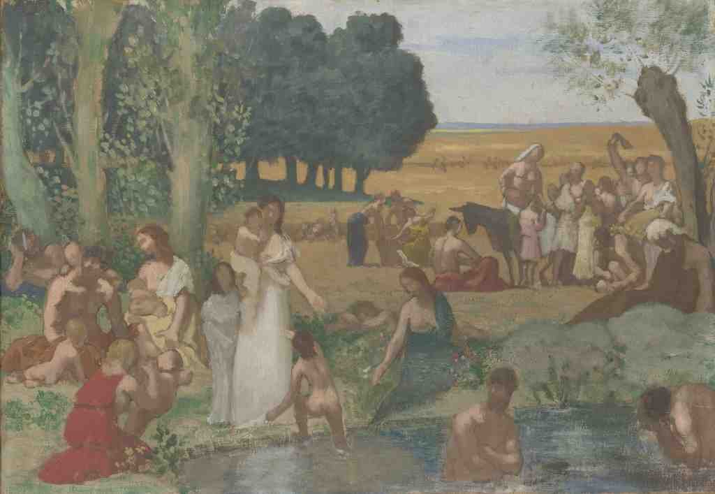 Pierre Cecile Puvis de Chavannes Summer A4 Photo Print