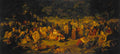 Pierre Charles Poussin Pardon Day in Brittany A4 Photo Print