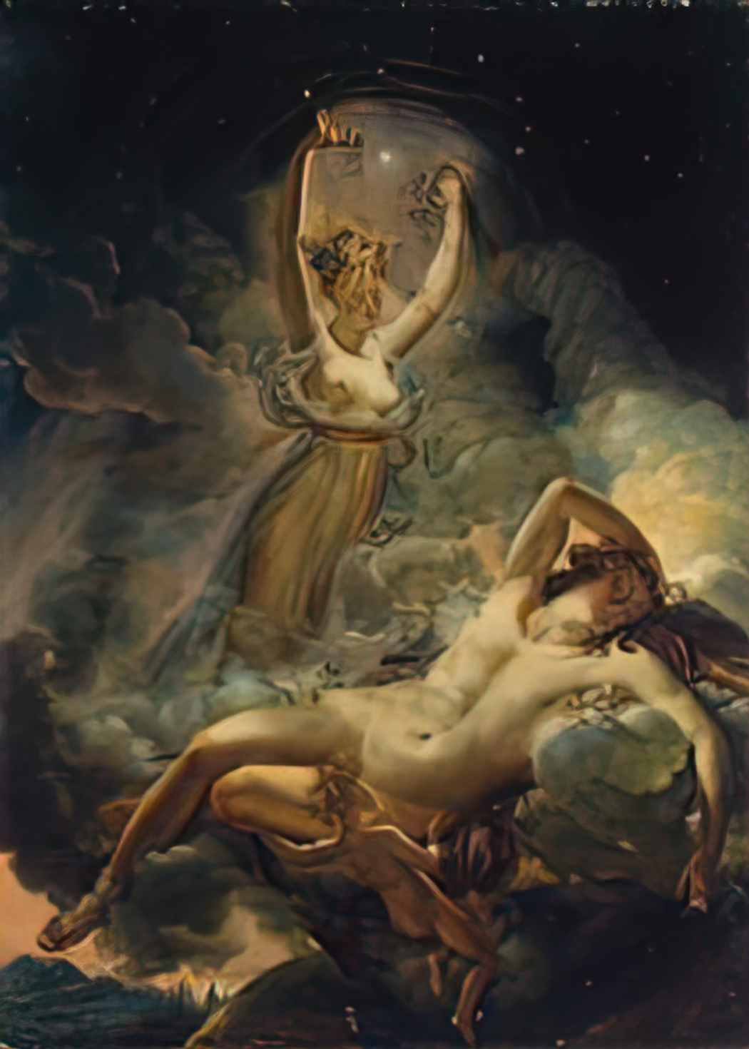 Pierre Narcisse Guerin aurora and cephalus 2 Art A4 Photo Print