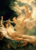 Pierre Narcisse Guerin morpheus and iris Art A4 Photo Print