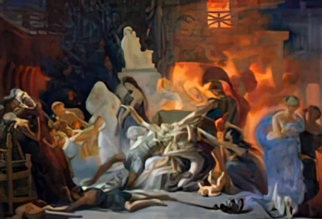 Pierre Narcisse Guerin the death of priam Art A4 Photo Print