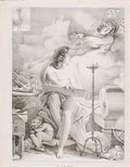 Pierre Narcisse Guerin vigilant one Art A4 Photo Print