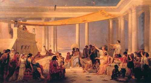 Pierre Oliver Joseph Coomans Sappho at Mitylene A4 Photo Print