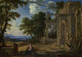 Pierre Patel Landscape with the Rest on the Flight into Egypt A4 Photo Print